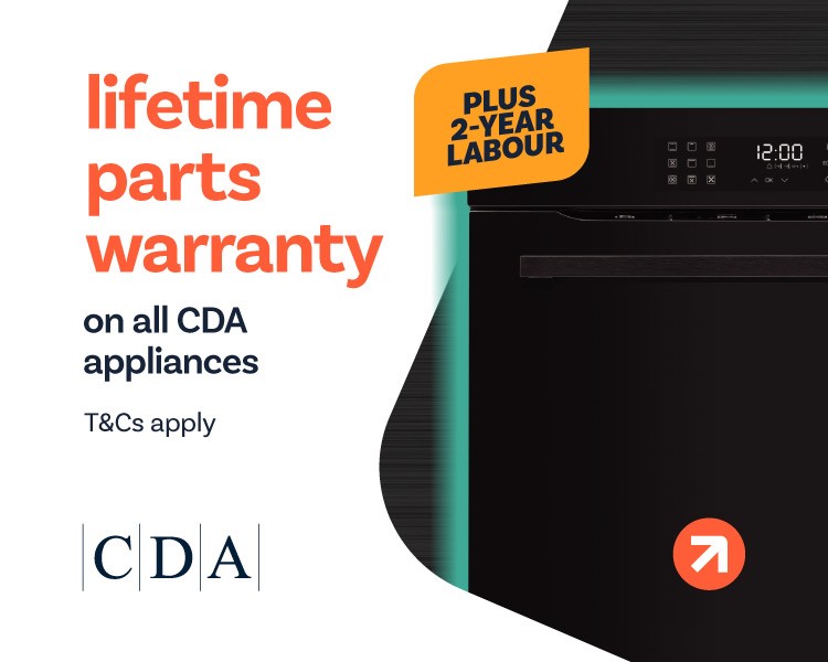 Claim a lifetime warranty on all CDA appliances.