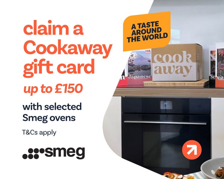 Claim a Cookaway gift card up to £150