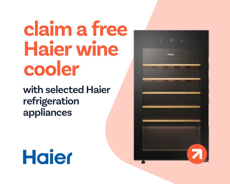 claim a free Haier Wine Cooler