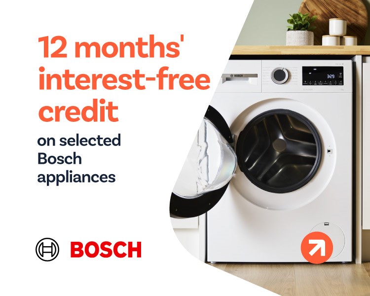 interest free credit bosch appliance
