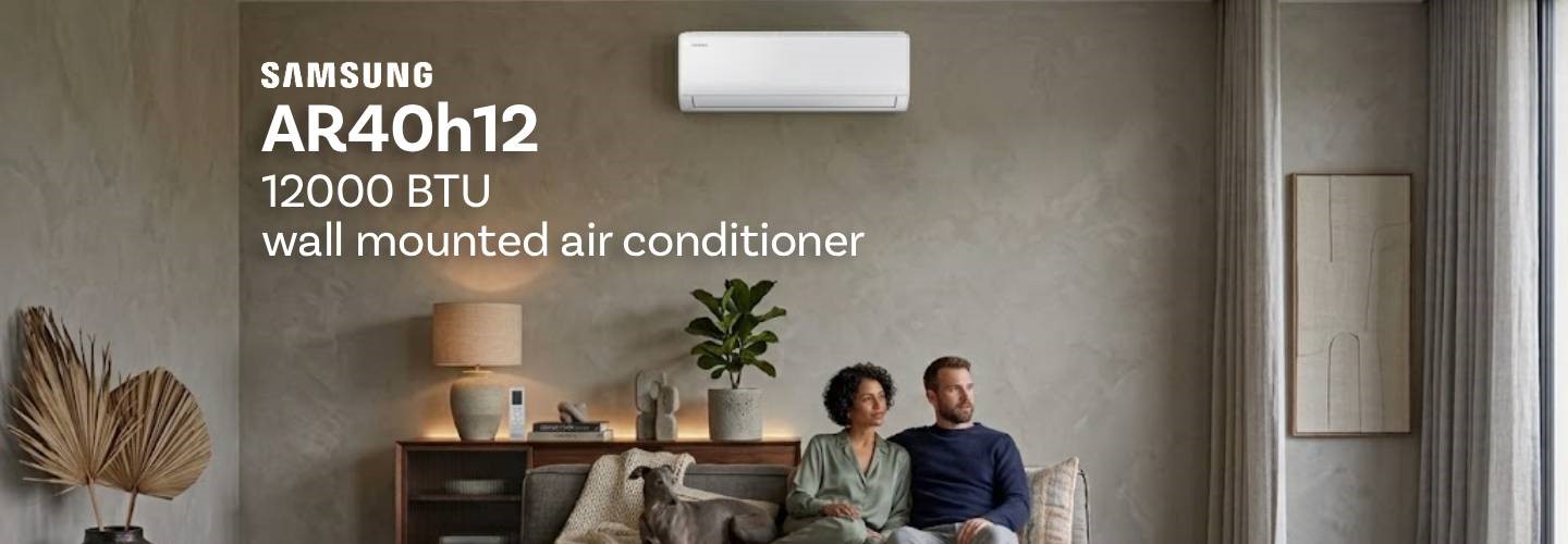 Samsung AR40H12 12,000 BTU Smart Wi-Fi Air Conditioner