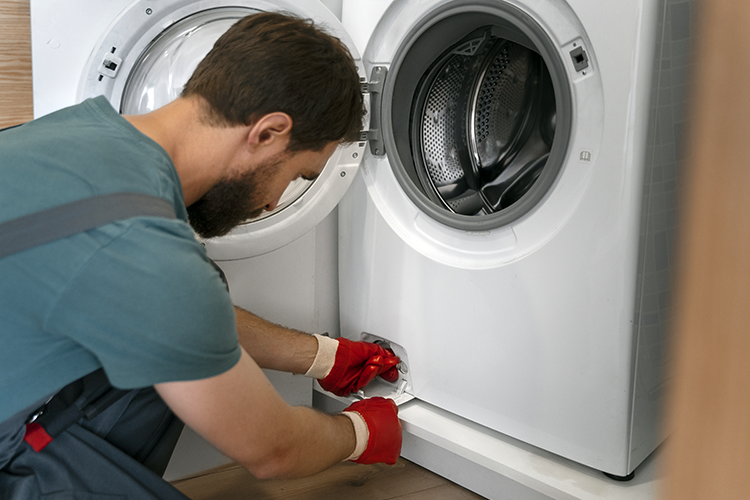 plumbing a washing machine