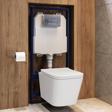 Wall Hung Toilet with Soft Close Seat