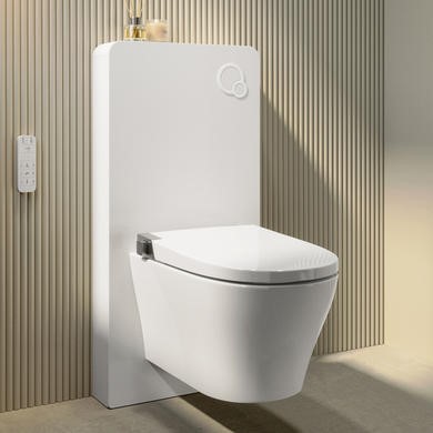 Wall Hung Smart Bidet Japanese Toilet with Heated Seat