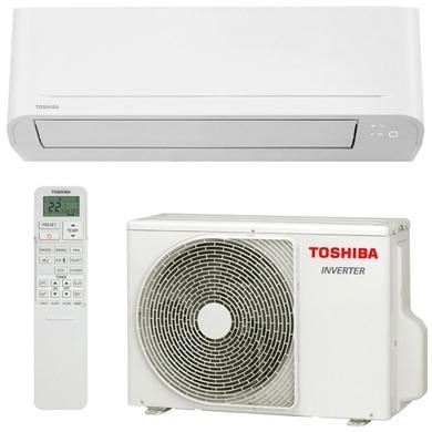 Toshiba RAS24 24000 BTU A++ Wall Mounted Split Air Conditioner with Heat Pump and Full