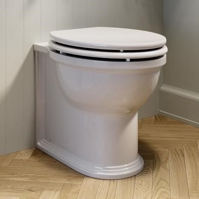 Back to Wall Rimless Toilet and Soft Close Seat - Ripley