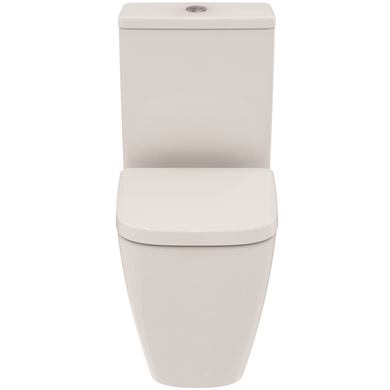 Ideal Standard i.life S Close Coupled Rimless Short Projection Closed Back Toilet With