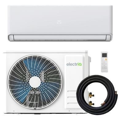 electriQ Easy-Fit 12000 BTU A+++ WiFi Smart Wall Mounted Split Air Conditioner with Heat