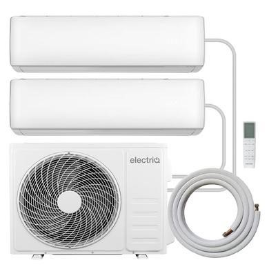 electriQ iQool Multi-Split 2 x 9000 BTU Split Air Conditioner with Heat Pump and Full