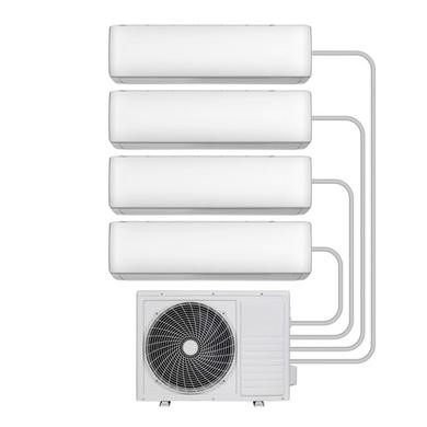 electriQ iQool Multi-Split 4 x 12000 BTU Smart Wall Mounted Air Conditioner with Wall