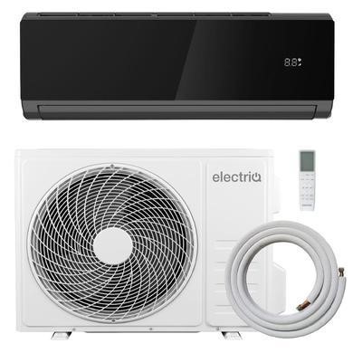 electriQ iQool 24000 BTU WiFi Smart A++ Split Air Conditioner with Heat Pump - Black and