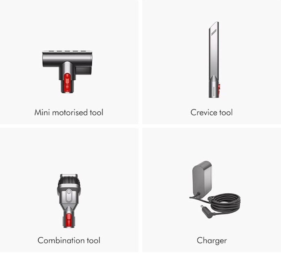 Versatile Cleaning Tools Included