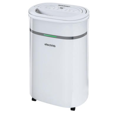 GRADE A2 - electriQ 20 Litre Dehumidifier with Humidistat and Carbon Filter