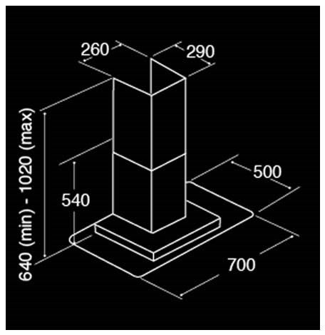 CDAECN72SS dimensions