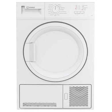 Refurbished Indesit 7kg Condenser Tumble Dryer - Sensor Dry - White