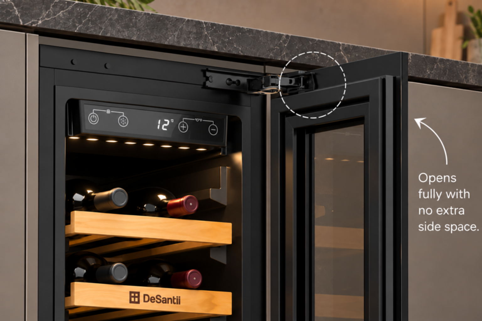 Zero Clearance Hinge
