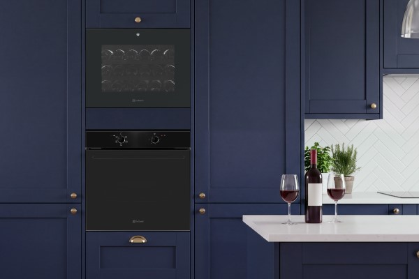 DeSantii In-Column Wine Cooler with matching oven