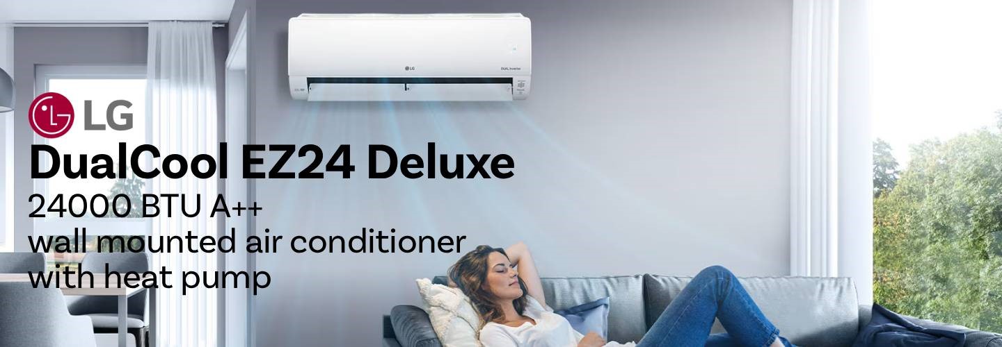 LG DualCool EZ24 Deluxe 24000 BTU Smart Split Air Conditioner