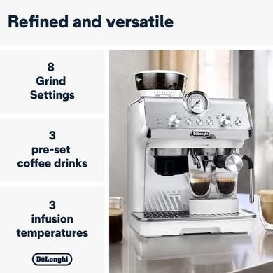 De'Longhi Stilosa Espresso Machine – White 15-Bar Pump