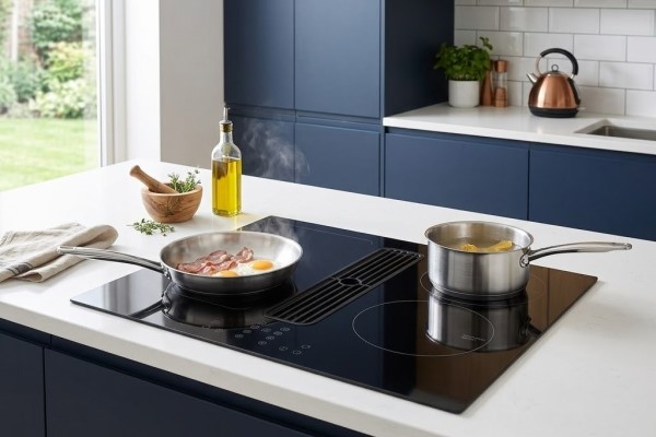 electriQ 60cm Venting Induction Hob with Flex Zone