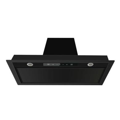 GRADE A2 - electriQ 80cm Canopy Cooker Hood - Black
