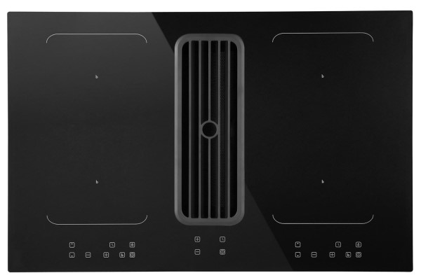 electriQ 80cm Venting Induction Hob with Flex Zone