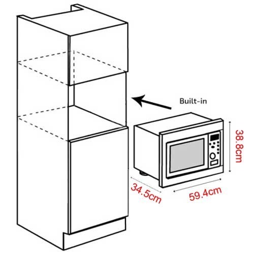 GRADE A1 - As new but box opened - ElectrIQ 20L built-in ...