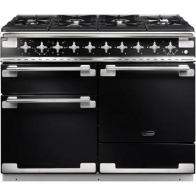 Rangemaster ELS110DFFGB Elise 110cm Dual Fuel Range Cooker - Black