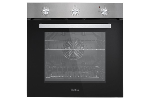 electriQ Plug-In Fan Assisted Single Oven &ndash; Black