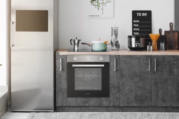 electriQ Plug-In Fan Assisted Single Oven &ndash; Black