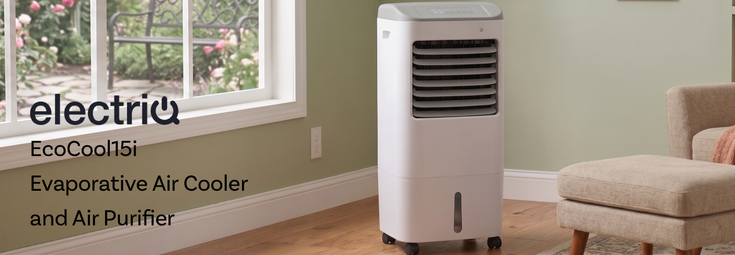 electriQ EcoCool 15L Evaporative Air Cooler and Air Purifier