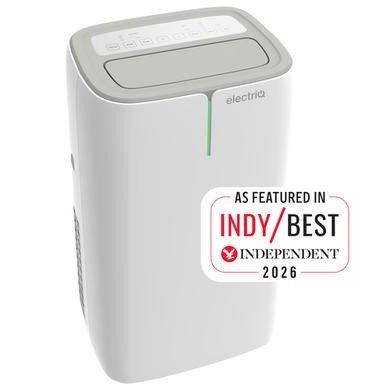 electriQ EcoSilent 14000 BTU Smart Quiet Portable Air Conditioner