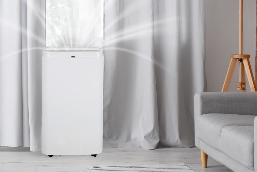 Electriq Silent12 air conditioner in use