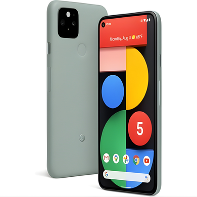 Google Pixel 5 Sorta Sage 6" 128GB 5G Unlocked & SIM Free - Certified Pre Owned