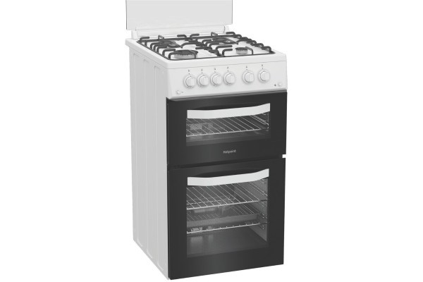 Hotpoint 50cm Gas Cooker - White