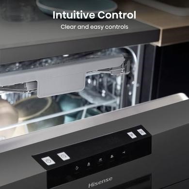 Hisense Hi4 Freestanding Slimline Dishwasher Flexible Cutlery