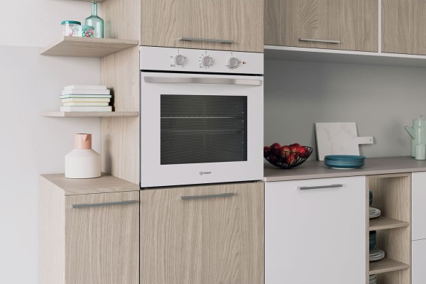 Indesit IO232HW Electric Conventional Single Oven - White