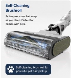 Self-Cleaning Brushroll
