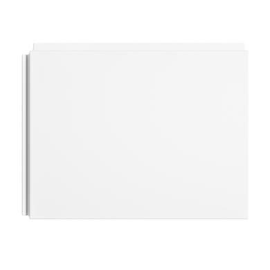 700mm Matt White Acrylic Bath End Panel - Malden