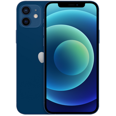Refurbished Apple iPhone 12 Blue 6.1" 64GB 5G Unlocked & SIM Free Smartphone