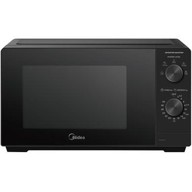 GRADE A1 - Midea MMOP01MZ-BK 20L Freestanding Solo Microwave Oven – 700W Black