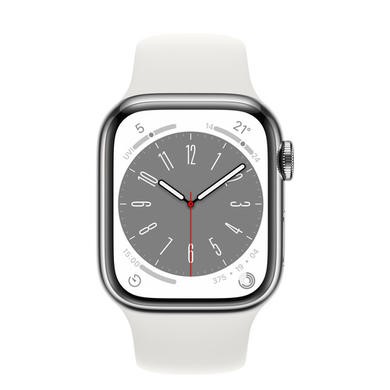 Apple Watch Series 8 GPS + Cellular 41mm Silver Stainless Steel