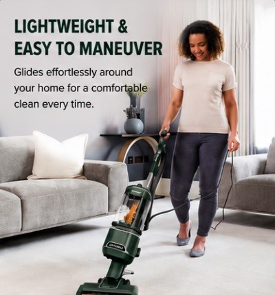 Lightweight & Easy to Manoeuvre