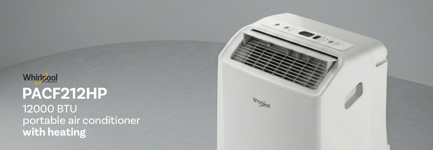 Whirlpool PACF212HP 4-in-1 Portable Air Conditioner and Heater