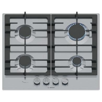 Refurbished Bosch Series 6 60cm 4 Burner Gas Hob - Stainless Steel