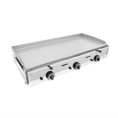 GRADE A2 - Parry PGF1000G 3 Burner Triple Zone Countertop LPG Griddle - 1000mm Wide