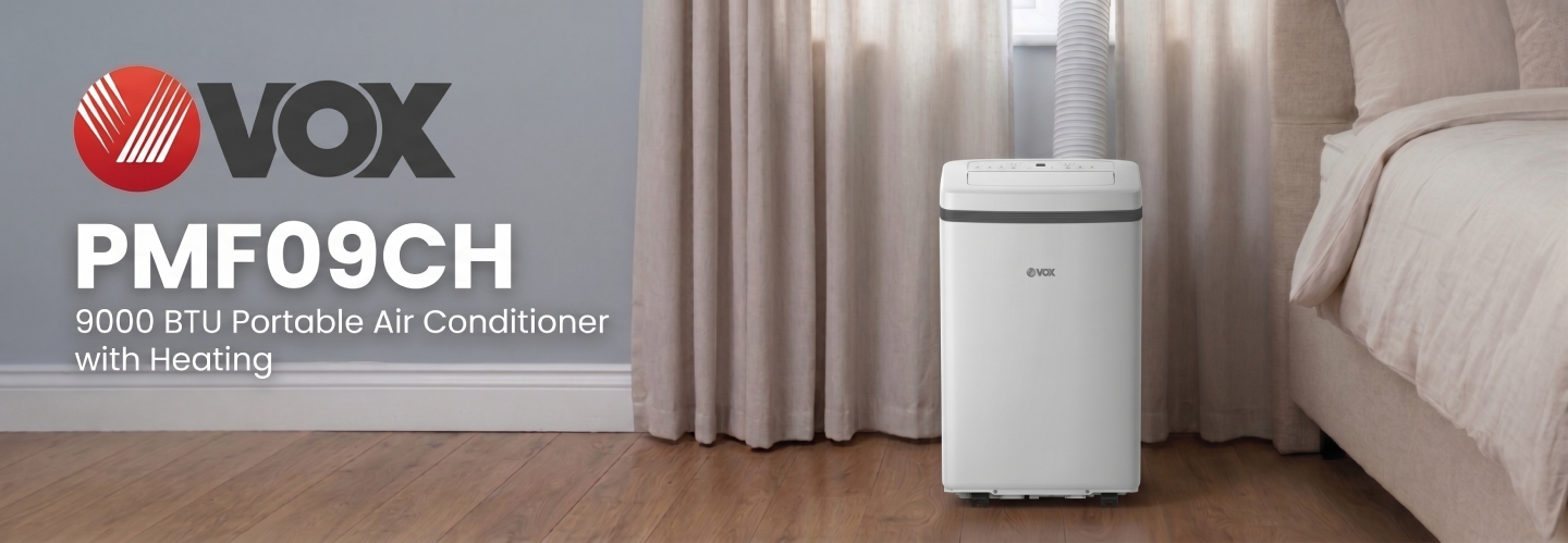 VOX PMF09CH 9000 BTU Portable Air Conditioner with Heating