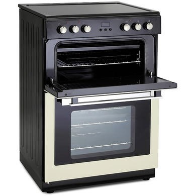 Montpellier RMC61CC 60cm Ceramic Mini Range Cooker Cream With