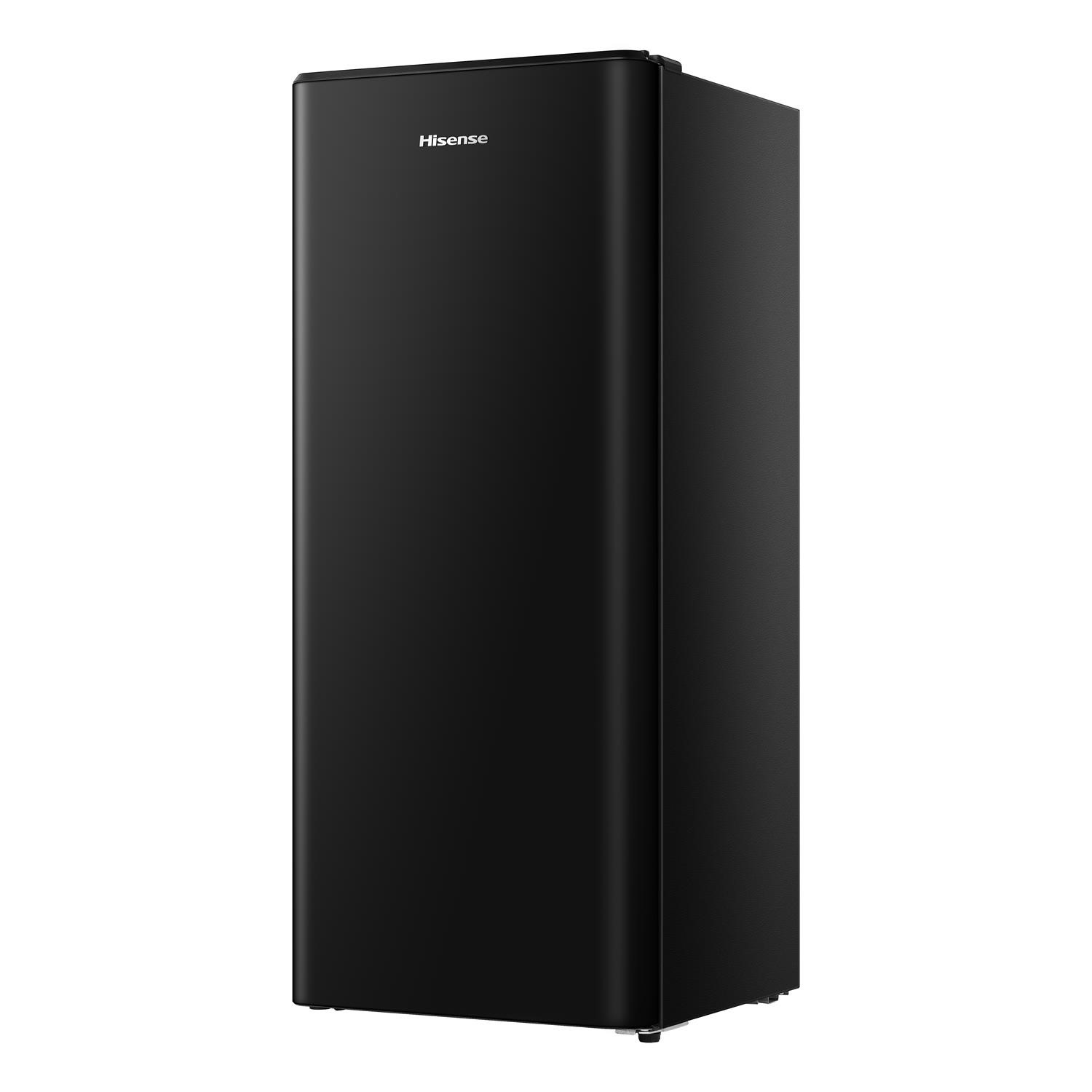 Hisense 165 Litre Freestanding Fridge With Icebox - black