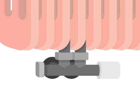 H-Block Radiator Valves.